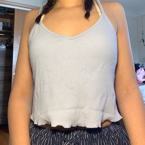 Baby blue tank